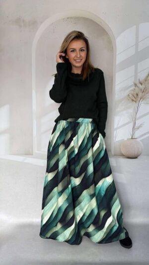 SPÓDNICA MAXI