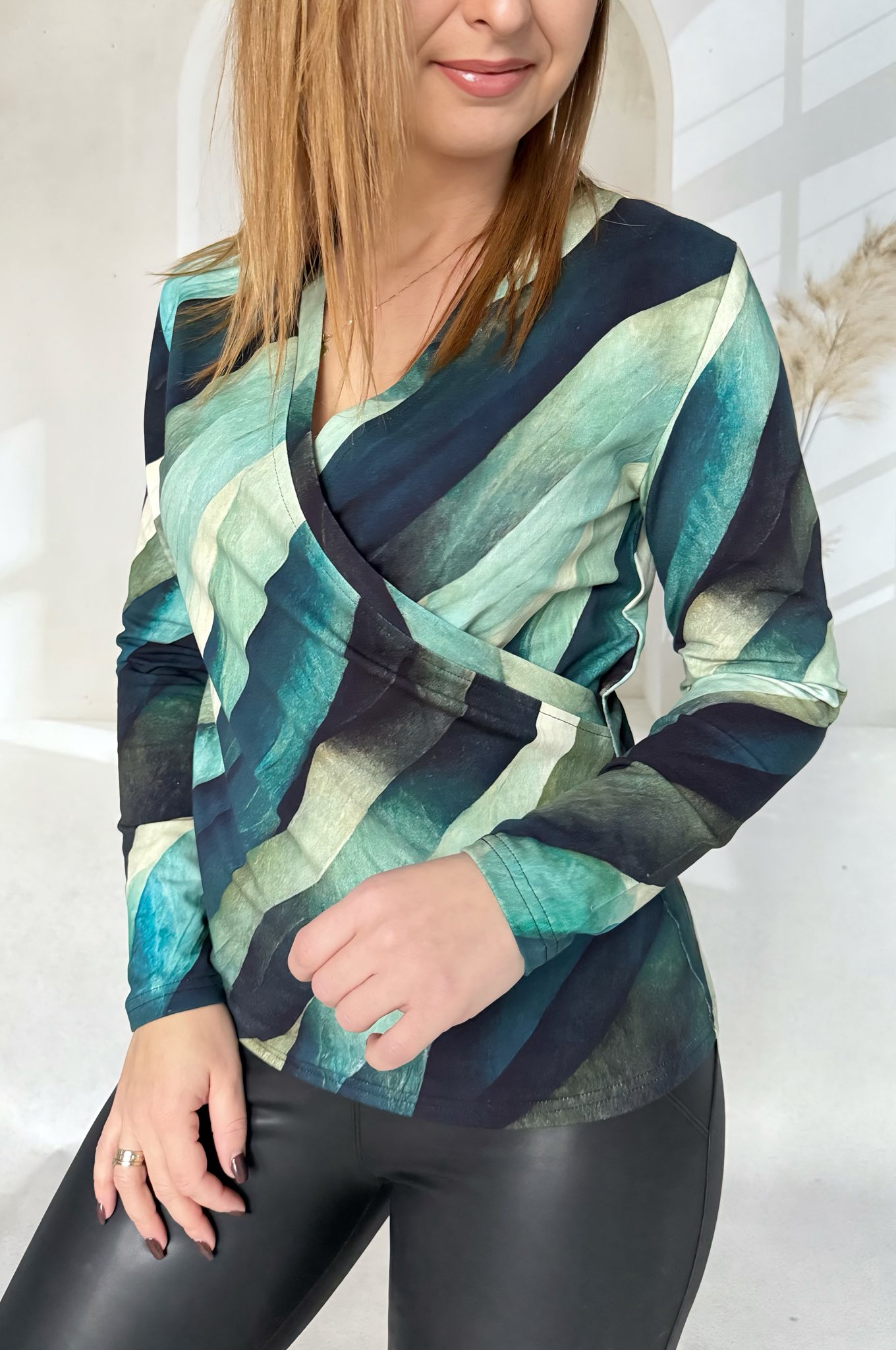 BLUZKA KOPERTOWA - obrazek 6